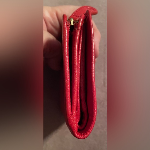 Timberland Bold Red Leather Wallet - Picture 6 of 11